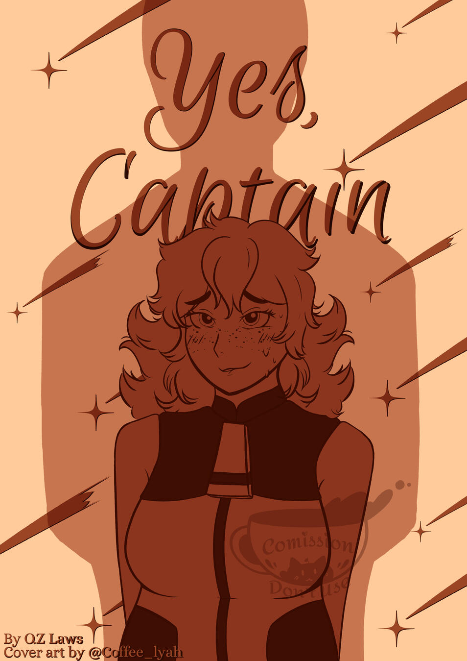 Book Cover(Half-Body Lineart)